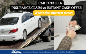 What to Do If Your Car Is Totaled—Insurance vs Cash Sale